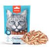 6927749811336 WANPY CAT CHICKEN JERKY COSFISH SANWICHES 80G