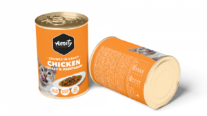 AMITY CAT ADULT WET FOOD CHICKEN TURKEY & VEGETABLE GRAVY 415G