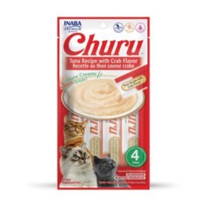 INABA CHURU CAT CREAMY TREAT TUNA WITH CRAP PACK 4x14G