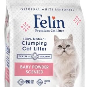 FELIN CAT LITTER BABY POWDER 10L