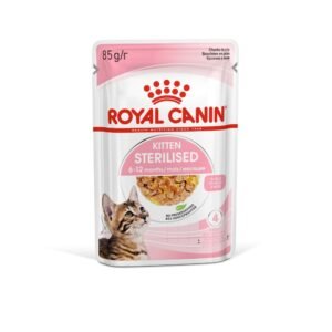 ROYAL CANIN KITTEN WET JELLY STERILISED 6-12 MONTH 85G