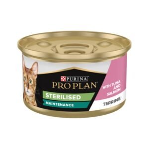 PRO PLAN STERELISED 85G PRO PLAN CAT STERILISED SALMON & TUNA 85G