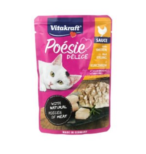 PoesieDelice_Chicken_Sauce_1024x1024-copy__24064 VITAKRAFT CAT POESIE DELICE SUACE CHICKEN 85G