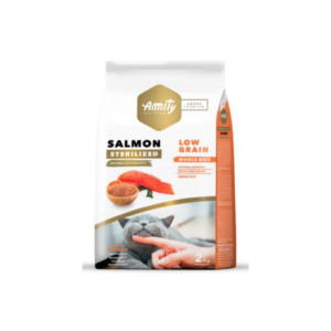 AMITY CAT ADULAT STERILISED SALMON 2KG