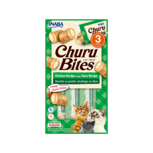 INABA CHURU CAT BITES CHICKEN WRAP TUNA PACK 3x10G