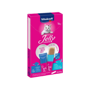 VITAKRAFT JELLY LOVERS SALMON & PLAICE 15Gx6PCS