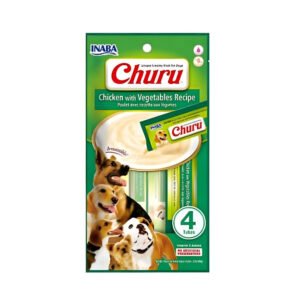INABA DOG CHURU CHICEKN PACK 4x14G
