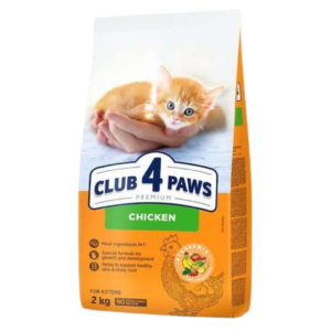CLUB 4 PAWS KITTEN CHICKEN 2KG