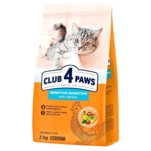 CLUB 4 PAWS ADULT SENSITIVE DIGESTION CHICKEN 2KG