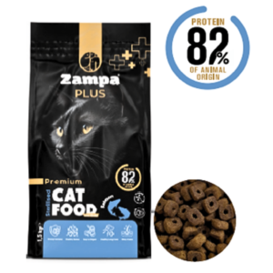 ZAMPA PLUS PREMIUM DF STERILISED ADULT CAT SALMON 1.5 KG