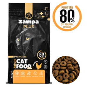 ZAMPA PLUS PREMIUM DRY FOOD ADULT CAT CHICKEN 1.5 KG
