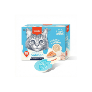 WANPY LICKABLE CREMA SALMON 16G