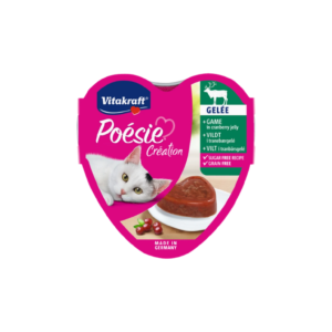VITAKRAFT CAT POESIE GAME IN CRANBERRY JELLY 85G