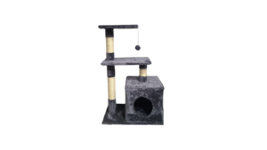 CAT TREE GREY 50x30x80CM