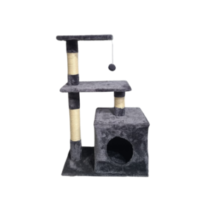 CAT TREE GREY 50x30x80CM