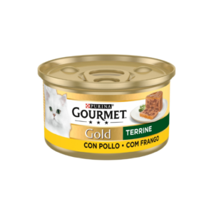 GOURMET GOLD CAT PATE CHICKEN TERRINE 85G