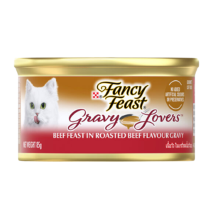 FANCYFEAST CAT GRAVY LOVER BEEF 85G 206806