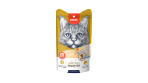 WANPY CAT CREAMY LICKABLE  TREATS 25UMIXED FLAVORS 350G 25PCS