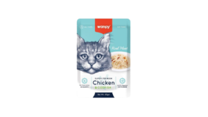 WANPY CAT WET FOOD CHICKEN & CODFISH 85G