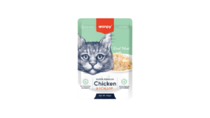 WANPY CAT WET FOOD CHICKEN & SCALLOP 85G