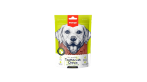 WANPY DOG TOOTHBRUSH CHEWS BEEF FLAVOR 100G 10
